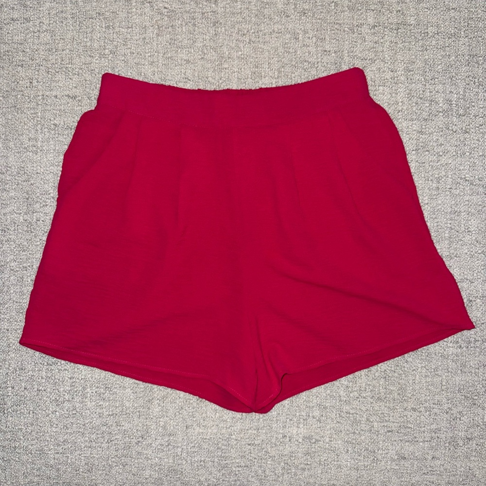 Eesome High Waist Pink Women's Shorts